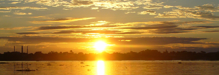 Loreto Iquitos, amazing sunset