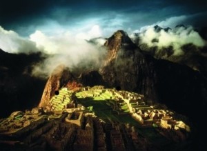 Machu picchu vista nocturma