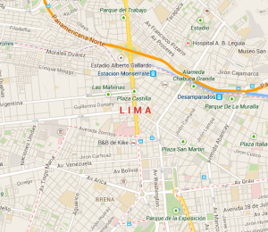 map lima