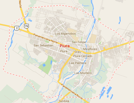 map piura