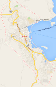 map puno